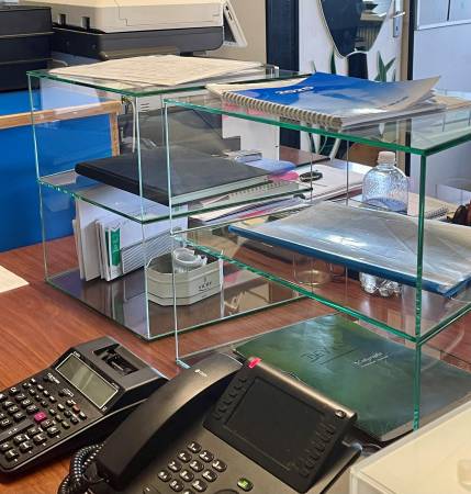 Notre zone d'activité pour ce service Où acheter un bureau en verre trempé fabriqué dans un atelier local avec options de personnalisation